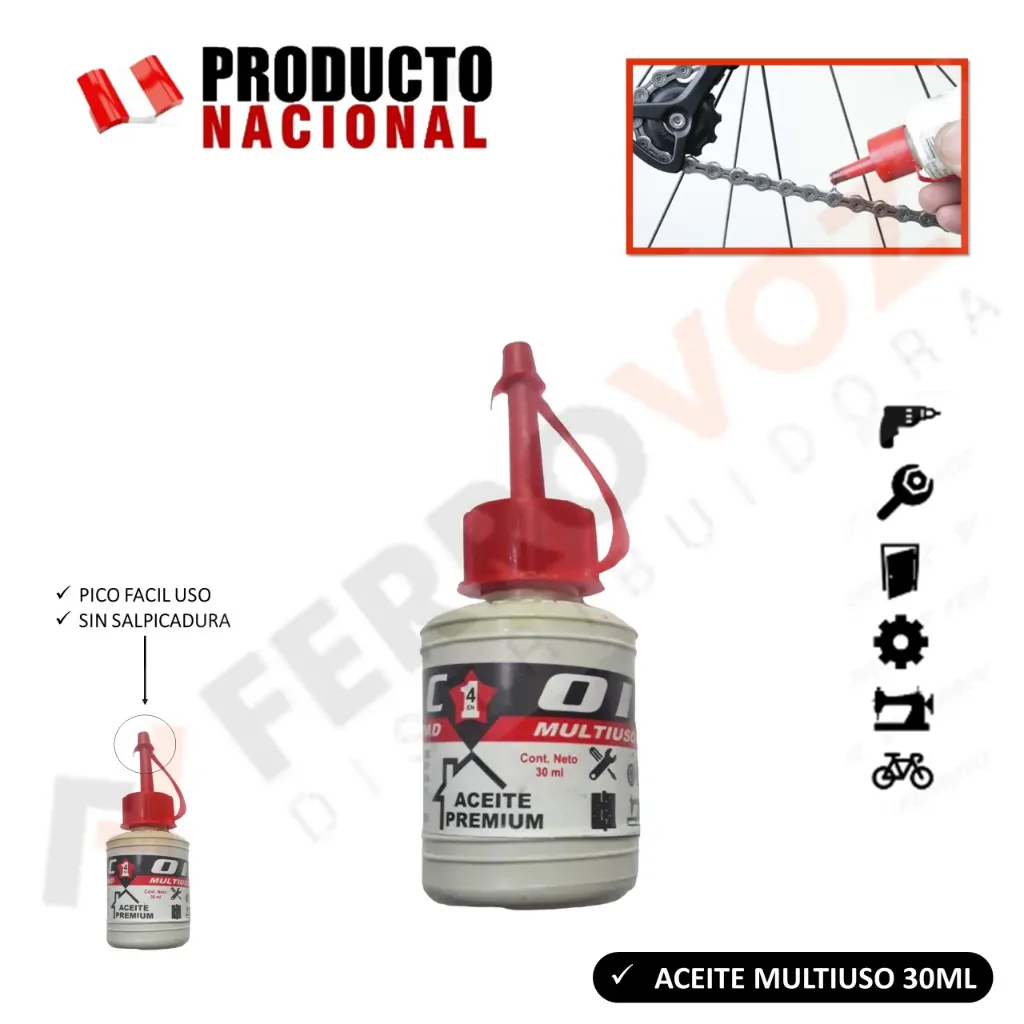 Aceite Multiusos 3 en 1 Chico 30 ML