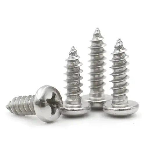 Tornillo autorroscante cabeza redonda Phillips